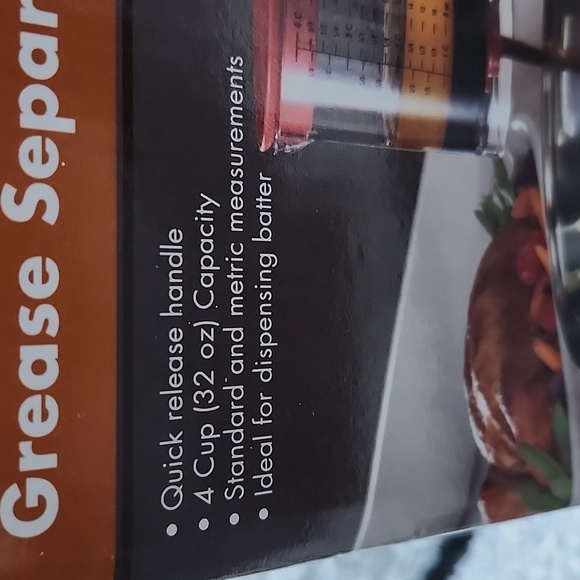 COOK WORKS GREASE SEPARATOR 4 CUPS - Picture 6 of 10